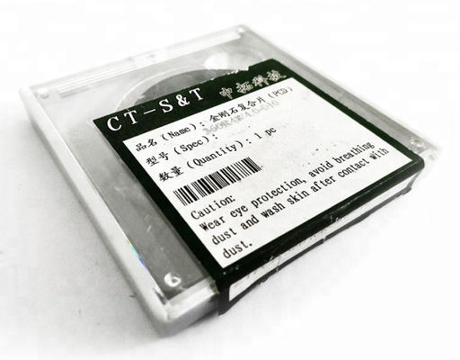Industrial Automation PCD Blank with Low Abrasive Resistance and High Transparency