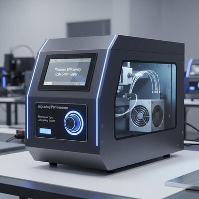 Remove Efficiency 0.005mm layer Fiber Laser Engraving Machine Air cooling System Fiber Laser Type designed for and Engraving Performance